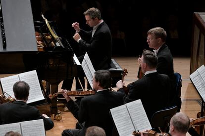 Bertrand Chamayou, sustituto de último momento de Yuja Wang para tocar la exigentísima parte de piano de la 'Sinfonía Turangalîla'.