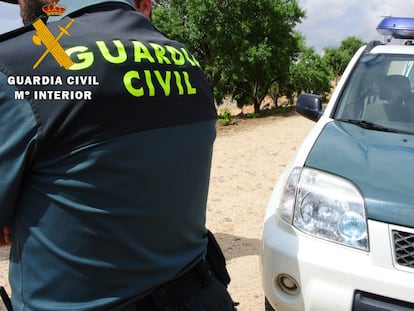 Un agente de la Guardia Civil en una imagen de archivo.