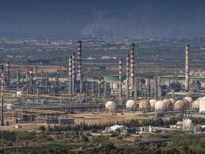 El polígon petroquímic de Tarragona.