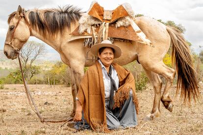  Genara García, ganadera y granjera en Los Perales, San Salvador de Jujuy.