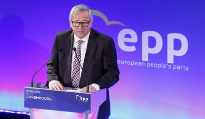 El presidente de la Comisión Europea, Jean-Claude Juncker