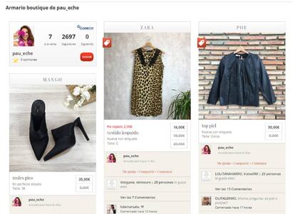 El perfil de Paula Echevarría en Chicfy.
