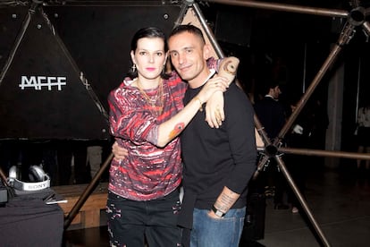 Bimba Bosé y David Delfín.