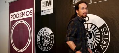 El secretario general de Podemos, Pablo Iglesias.