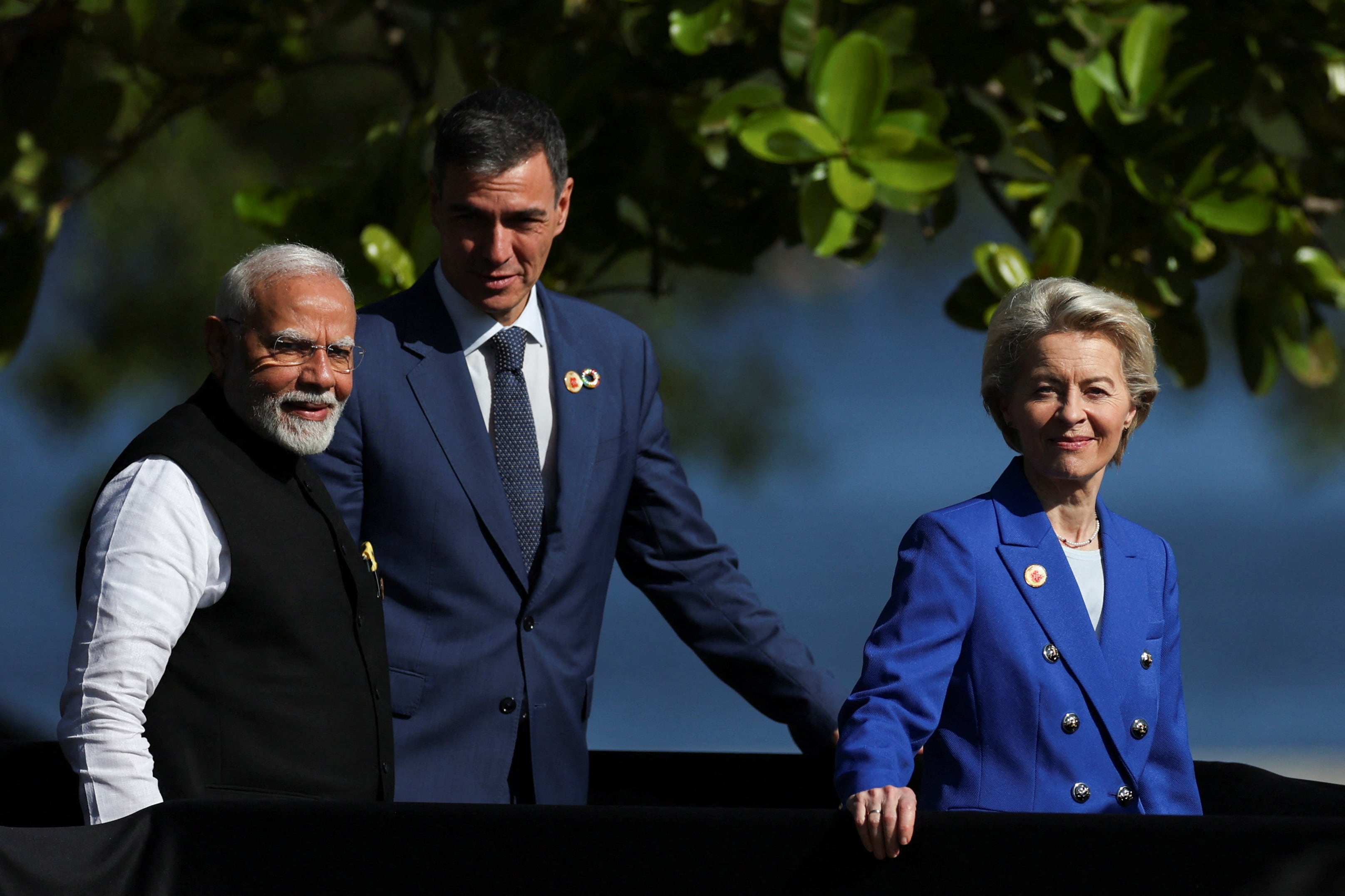 Pedro Sánchez negocia con Von der Leyen en el G-20 para desbloquear el nombramiento de Ribera en la Comisión Europea