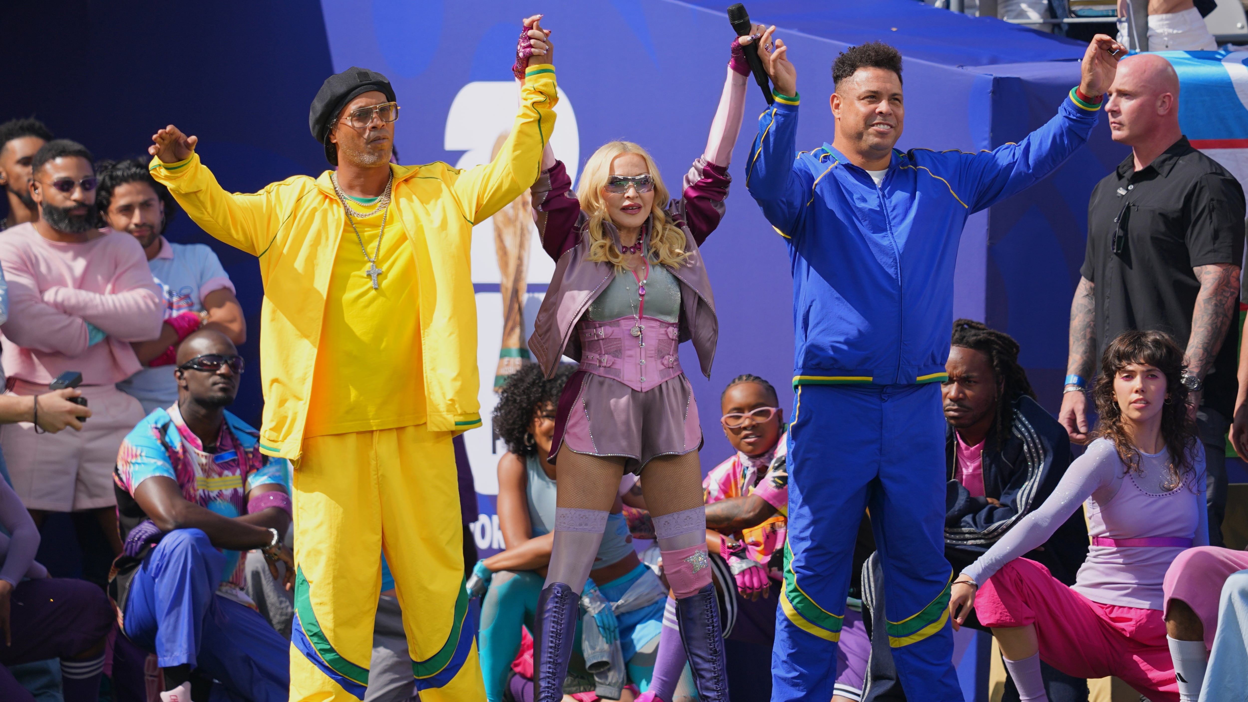 La actuación de Madonna (junto a Ronaldo y Ronaldinho) en la final del Mundial 2026
