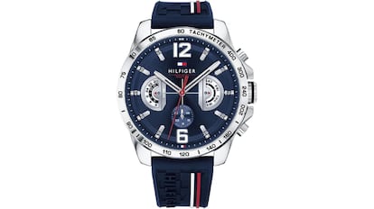 Vista del reloj analógico con descuento en Amazon.