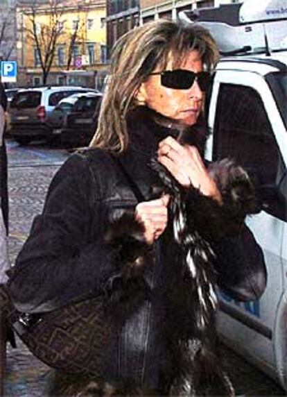 Donatella Alinovi acude a declarar el pasado 3 de enero.