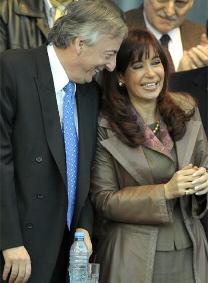 El matrimonio Kirchner.