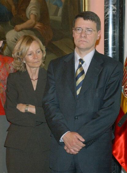 Elena Salgado y Jordi Sevilla.