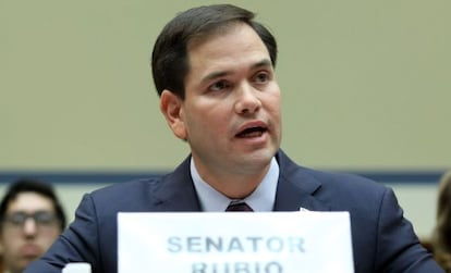 El senador republicano Marco Rubio.