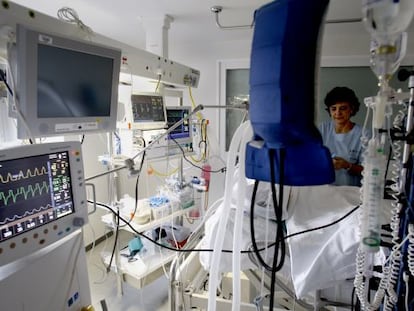 Equipo m&eacute;dico de la unidad de quemados del hospital de La Paz.