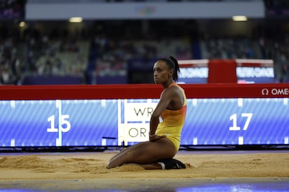 Ana Peleteiro, en París durante los Juegos Olímpicos del pasado verano.