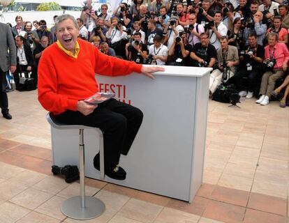 Jerry Lewis durante a apresentação em Cannes de ‘Max Rose’.