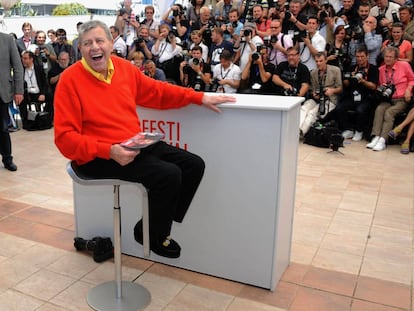 Jerry Lewis durante a apresentação em Cannes de ‘Max Rose’.