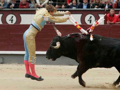 Iván García no tuvo ayer un lote fácil.