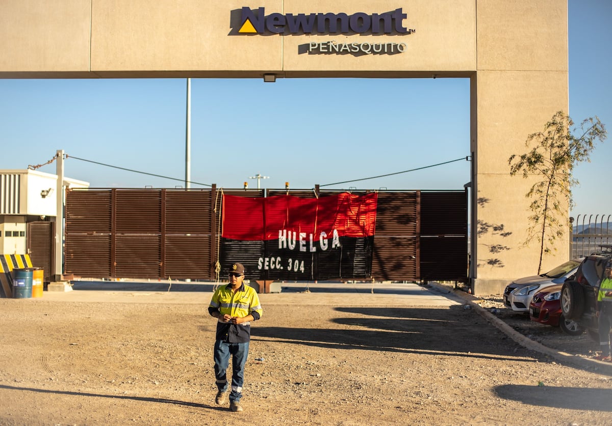 Peñasquito, la principal productora de oro en México, al borde de la huelga  | EL PAÍS México