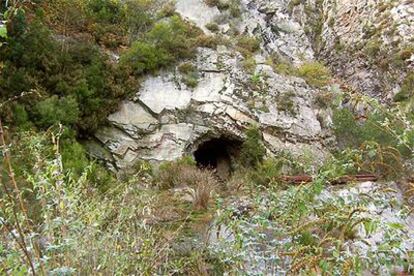 La mina abandonada Nueva Perdiz, en Tineo (Asturias).