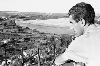 Federico Martín  Bahamontes, el año 1961, en su Toledo natal.