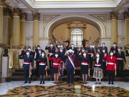 El nuevo Gobierno de Perú, nombrado este miércoles.