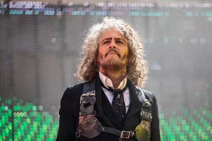 Wayne Coyne durante un concierto en San Francisco (California), el 20 de agosto.