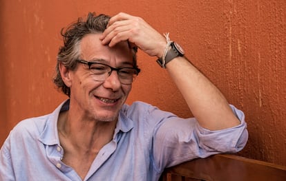 El escritor mexicano Álvaro Enrigue, en 2018.