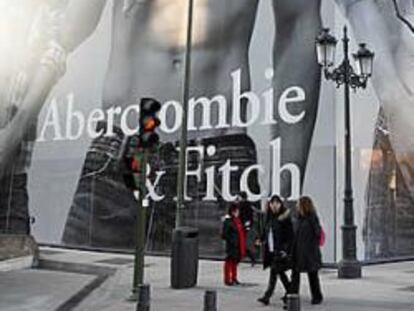 Exterior del inmueble madrileño donde Abercrombie & Fitch ubicará su primera tienda en España