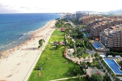 Vista del complejo Marina D’or, situado en Oropesa del Mar (Castellón).