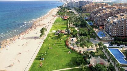 Vista del complejo Marina D’or, situado en Oropesa del Mar (Castellón).