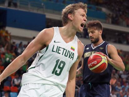 Kuzminskas, el artífice de la victoria lituana.