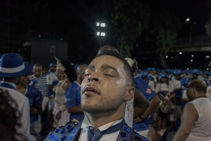 Marlon Lamar, durante la concentración para el ensayo técnico de Portela.