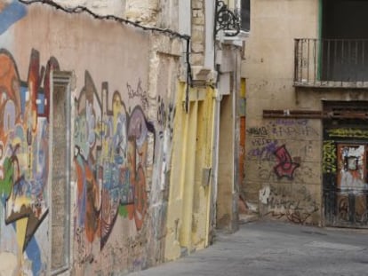 Casco hist&oacute;rico de Alicante. 