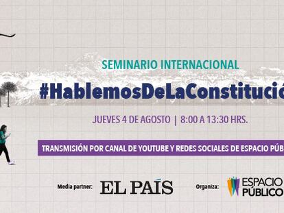 #HablemosDeLaConstitución, un espacio de discusión sobre el plebiscito constitucional en Chile