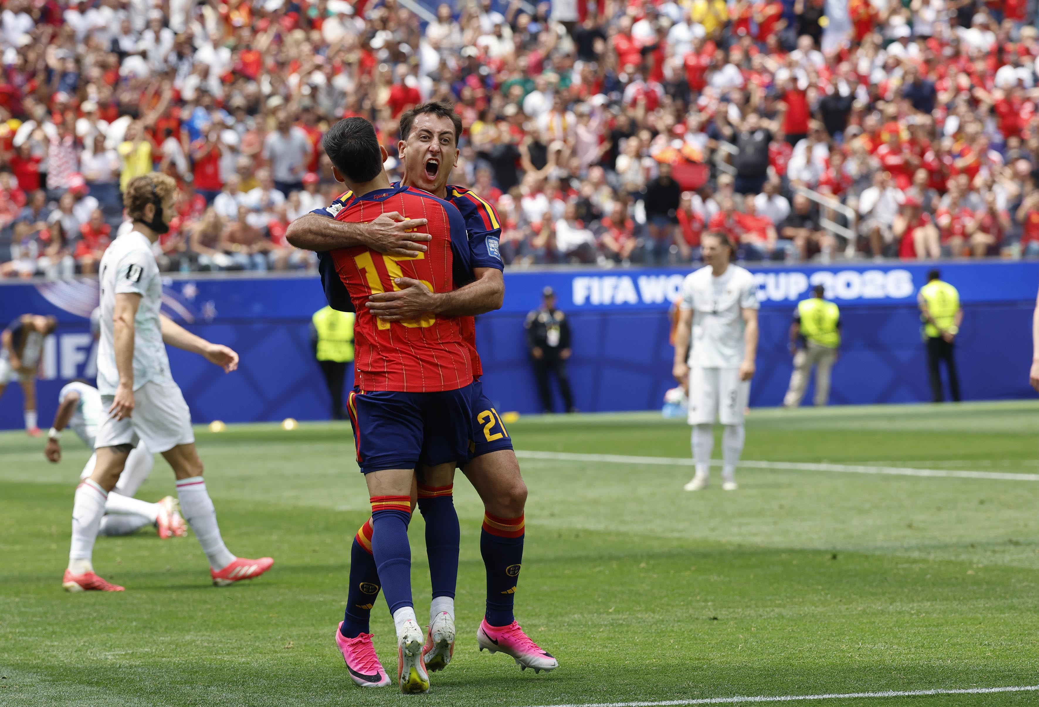 España recupera la magia ante Austria