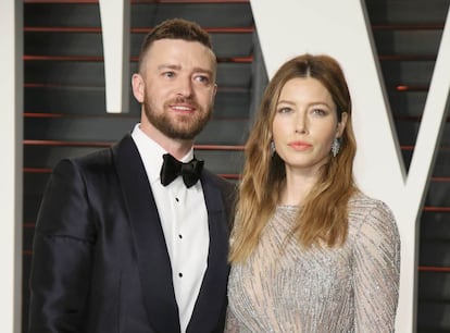 Justin Timberlake y Jessica Biel