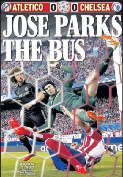 Portada del 'Express Sport' inglés.