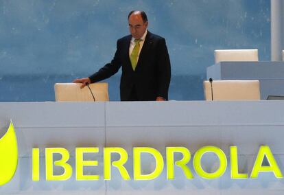 El presidente de Iberdrola, Ignacio Sanchéz Galán