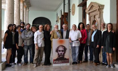 Los organizadores de Mostra Viva, que en su tercera edición cuenta con el patrocinio de la Generalitat, el Ayuntamiento y la Diputación.