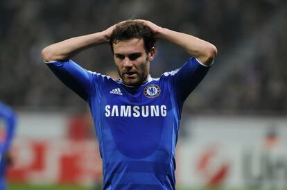 Juan Mata, centrocampista español del Chelsea.
