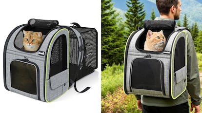 mochila transportin para perros y gatos