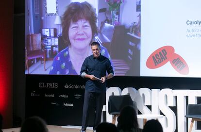 Carolyn Steel, autora de 'How Food can save the world'.