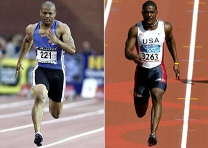 Maurice Greene y Justin Gatlin