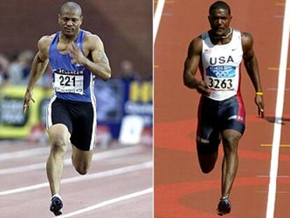 Maurice Greene y Justin Gatlin