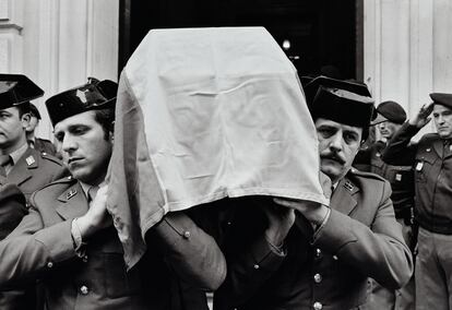 Funeral de tres guardias civiles asesinados por ETA.