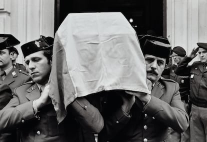 Funeral de tres guardias civiles asesinados por ETA.