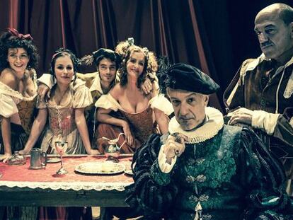 Una escena de 'Las rameras de Shakespeare', de Chema Cardeña.