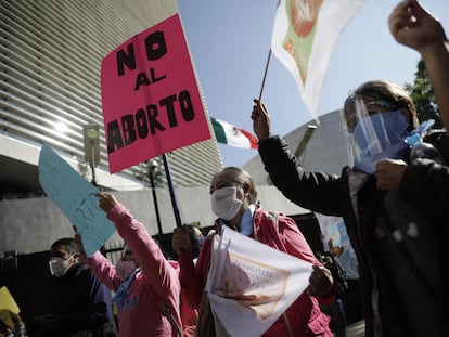 Protesta contra el aborto en México
07/09/2021
