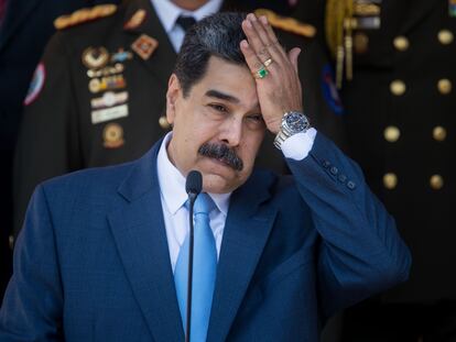 Nicolás Maduro, la semana pasada durante una rueda de prensa en Caracas.