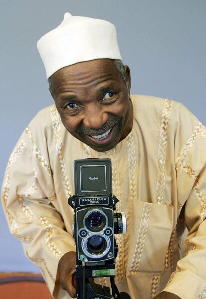 Malick Sidibé, en una imagen de 2006.