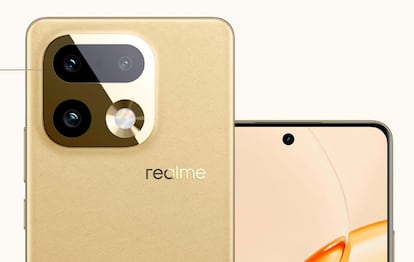 Trasera del nuevo móvil realme 16 Pro